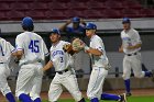 Baseball vs Salisbury  Wheaton College Baseball takes on Salisbury University in game two of the NCAA D3 College World Series at Veterans Memorial Stadium in Cedar Rapids, Iowa. - Photo By: KEITH NORDSTROM : Wheaton Basball, NCAA, Baseball, World Series